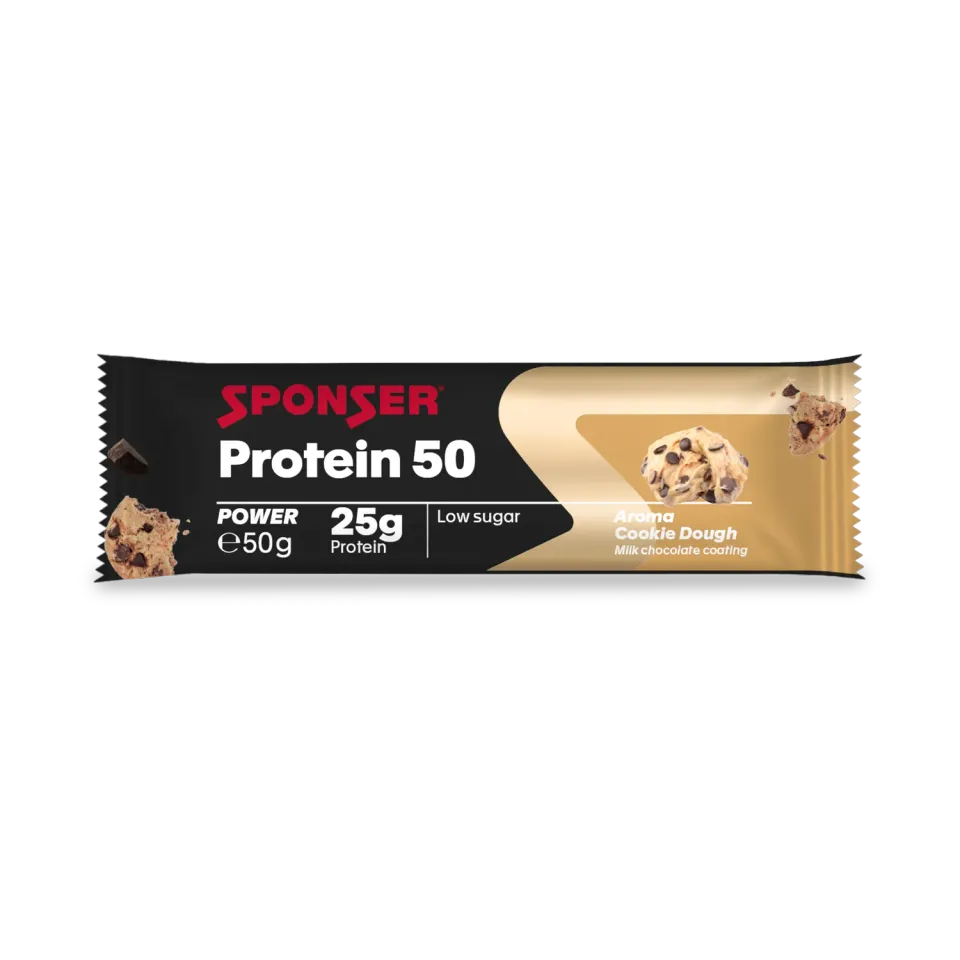 Sponser Protein 50 barretta Cookie Dough 50 g 25 g proteine