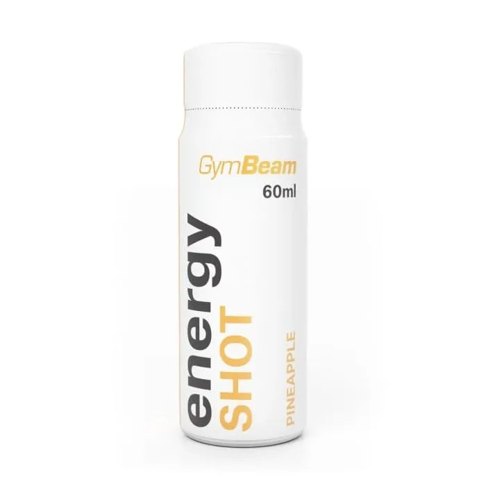 GymBeam Energy Shot 60 ml Ananas Caffeina Pre Workout