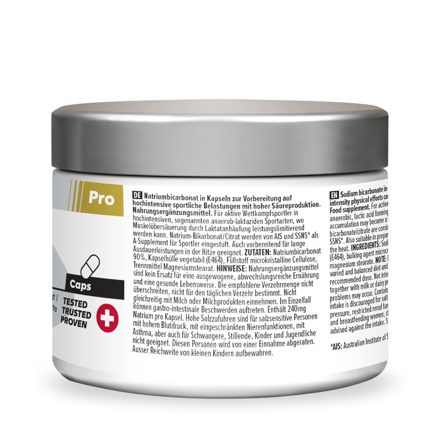 Sponser Bicarb Caps bicarbonato capsule 300 pz