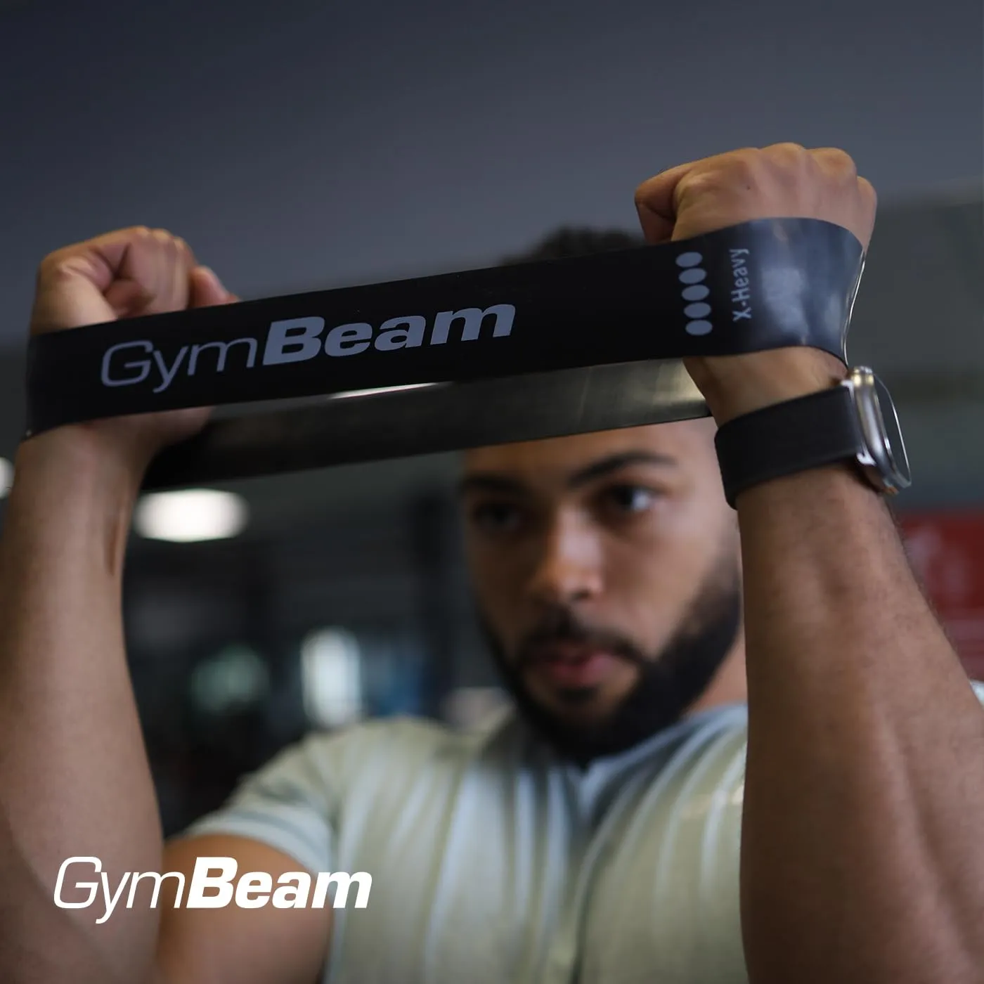 GymBeam Set 5 Fasce Resistenza Elastici Fitness