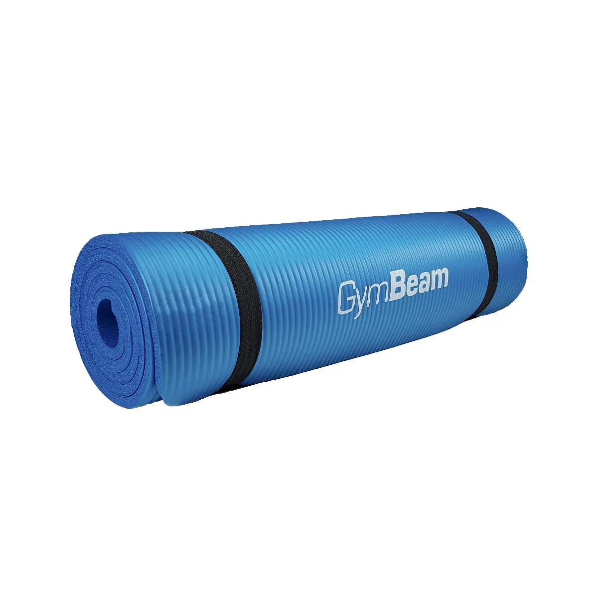 GymBeam Tappetino Yoga Antiscivolo Nero 180x61x1 cm PVC