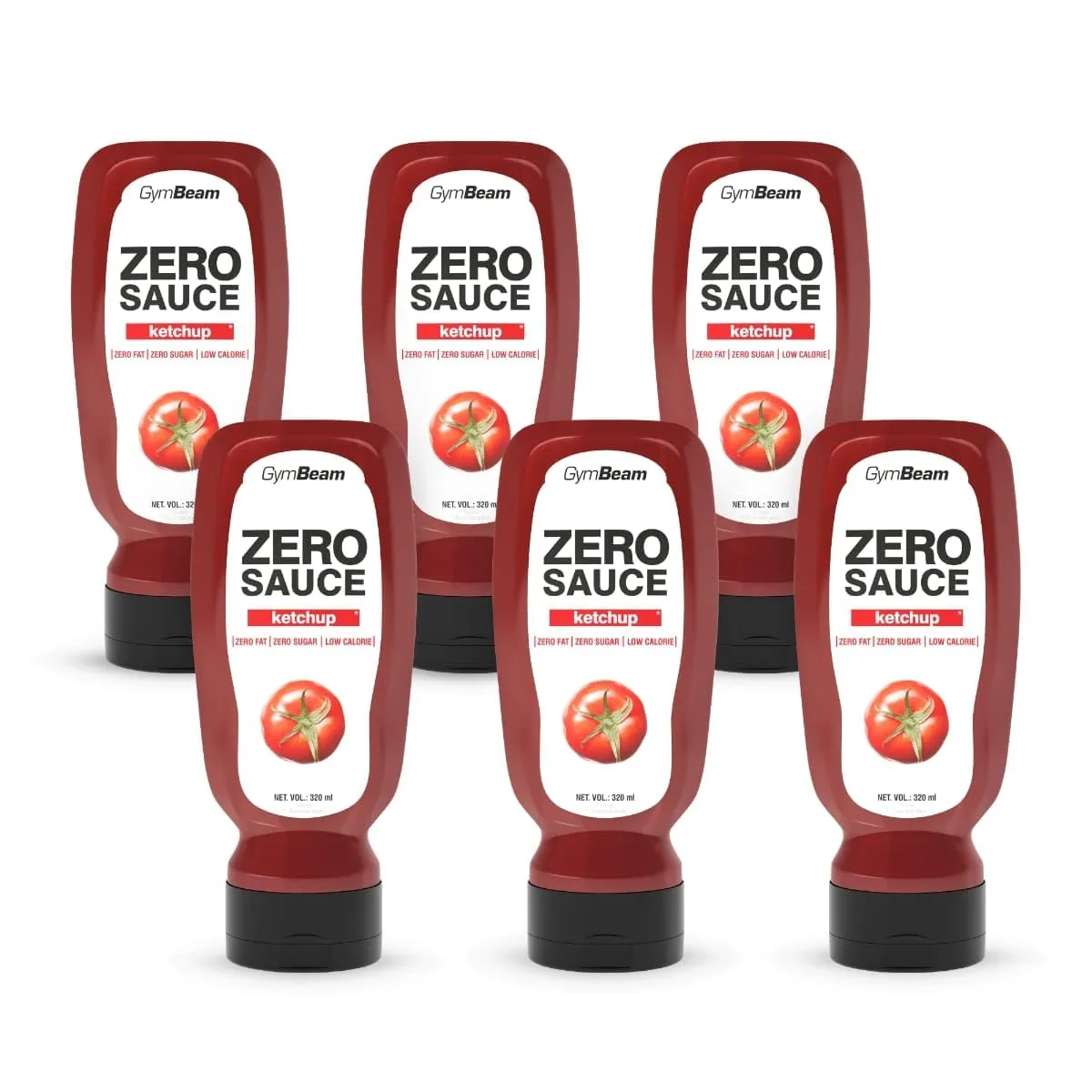 GymBeam Salsa Zero Ketchup zero zuccheri 320 ml vegano