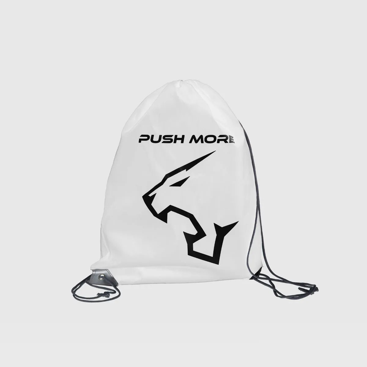 Push More sacca sportiva nera con chiusura a coulisse