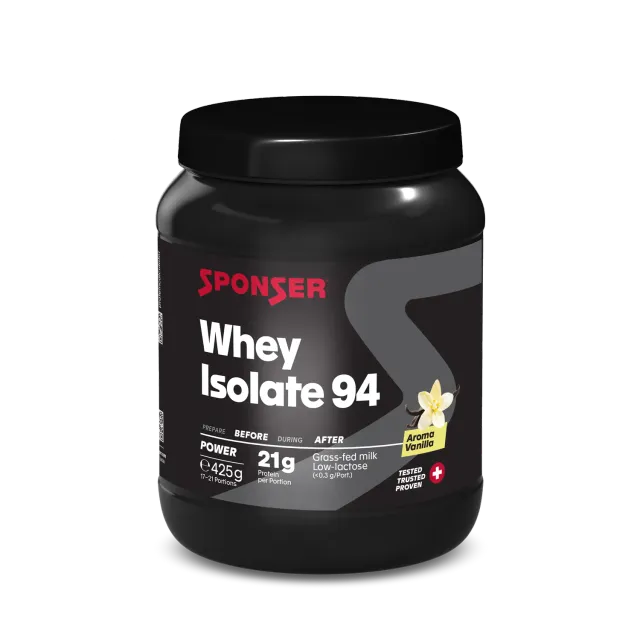 Sponser Whey Isolate 94 proteine Vanilla barattolo 850 g muscoli