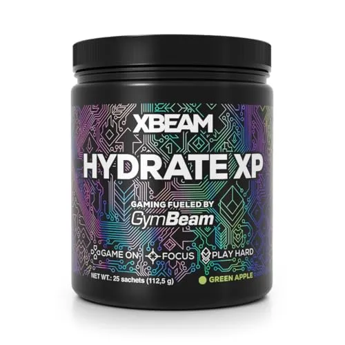 GymBeam XBeam Hydrate XP elettroliti mela verde 112,5 g