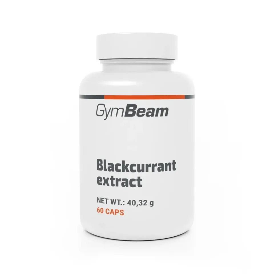 GymBeam Ribes Nero Integratore Circolazione 25% Antocianidine