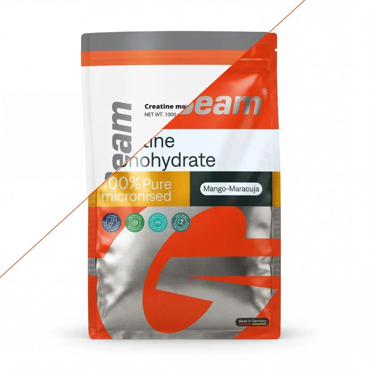 GymBeam Creatina Monoidrato polvere 1000 g neutra solubile