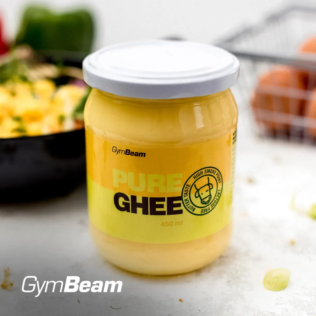 GymBeam Ghee Puro burro chiarificato 450 g