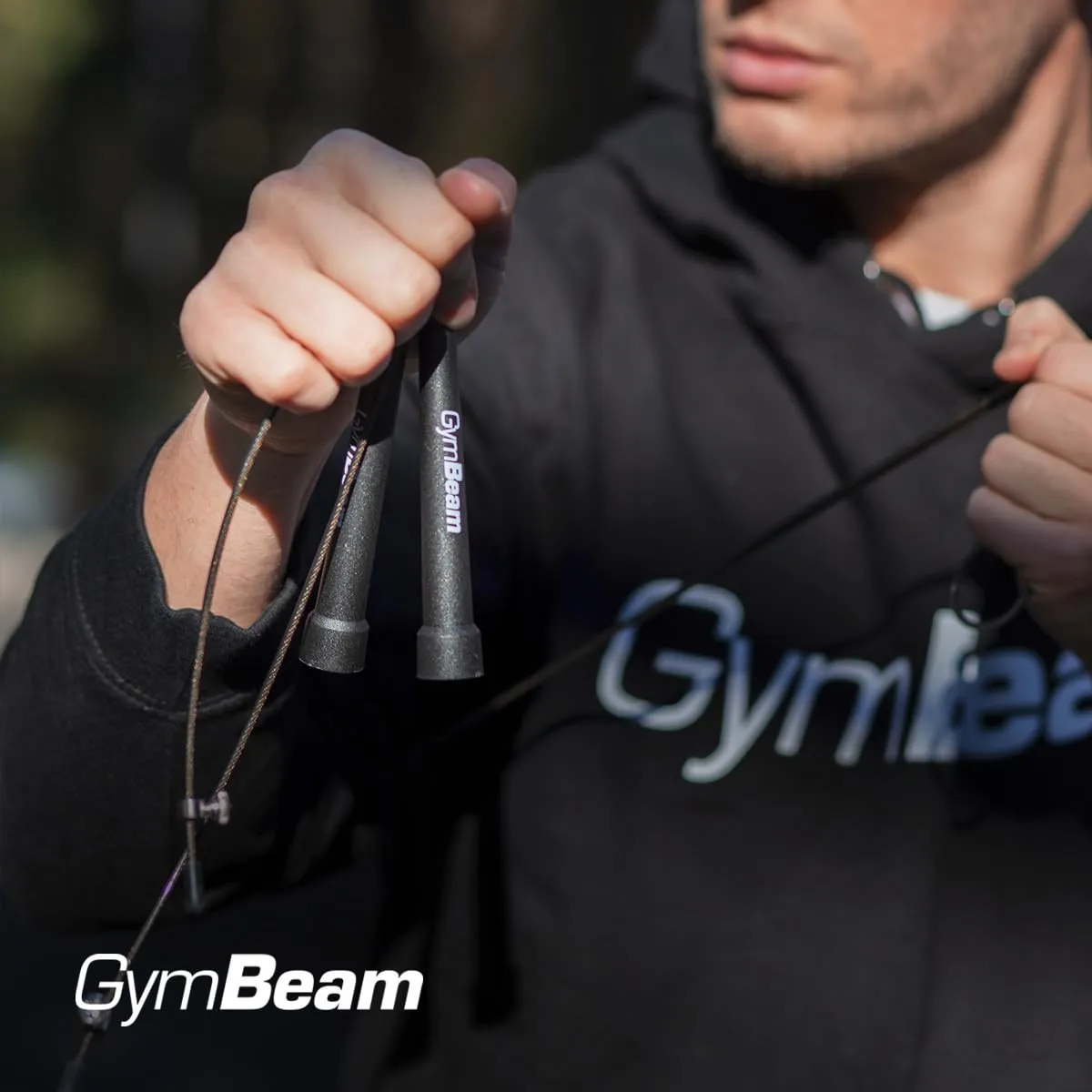 GymBeam Corda Saltare corda 301cm acciaio regolabile crossfit
