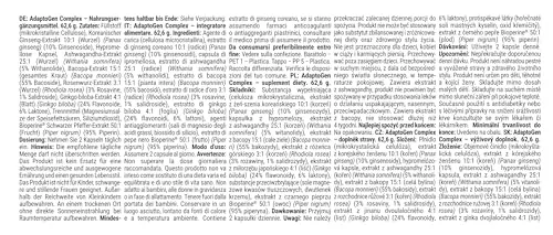 GymBeam AdaptoGen Complex Integratore 6 Estratti Vegano