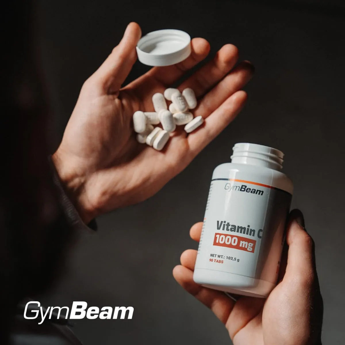 GymBeam Vitamina C 1000 mg Compresse 30 cpr Difese