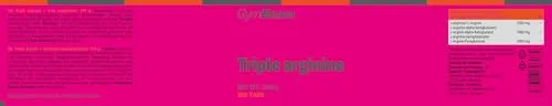 GymBeam Tripla Arginina pre workout 300 compresse pump