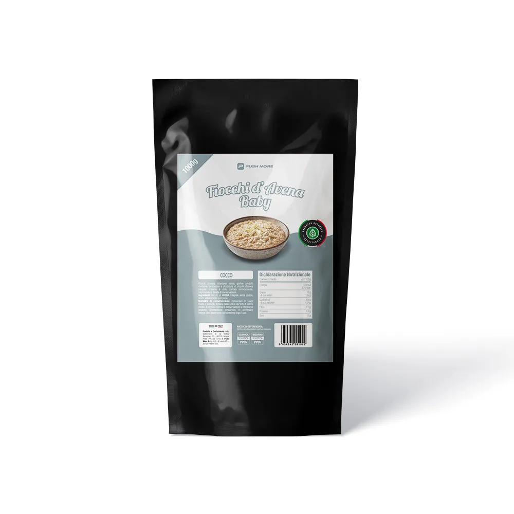 Push More Fiocchi Avena Baby Istantanei 1 kg Ricchi Fibre