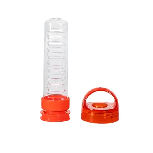 GymBeam Borraccia con Infusore 700 ml Trasparente Senza BPA