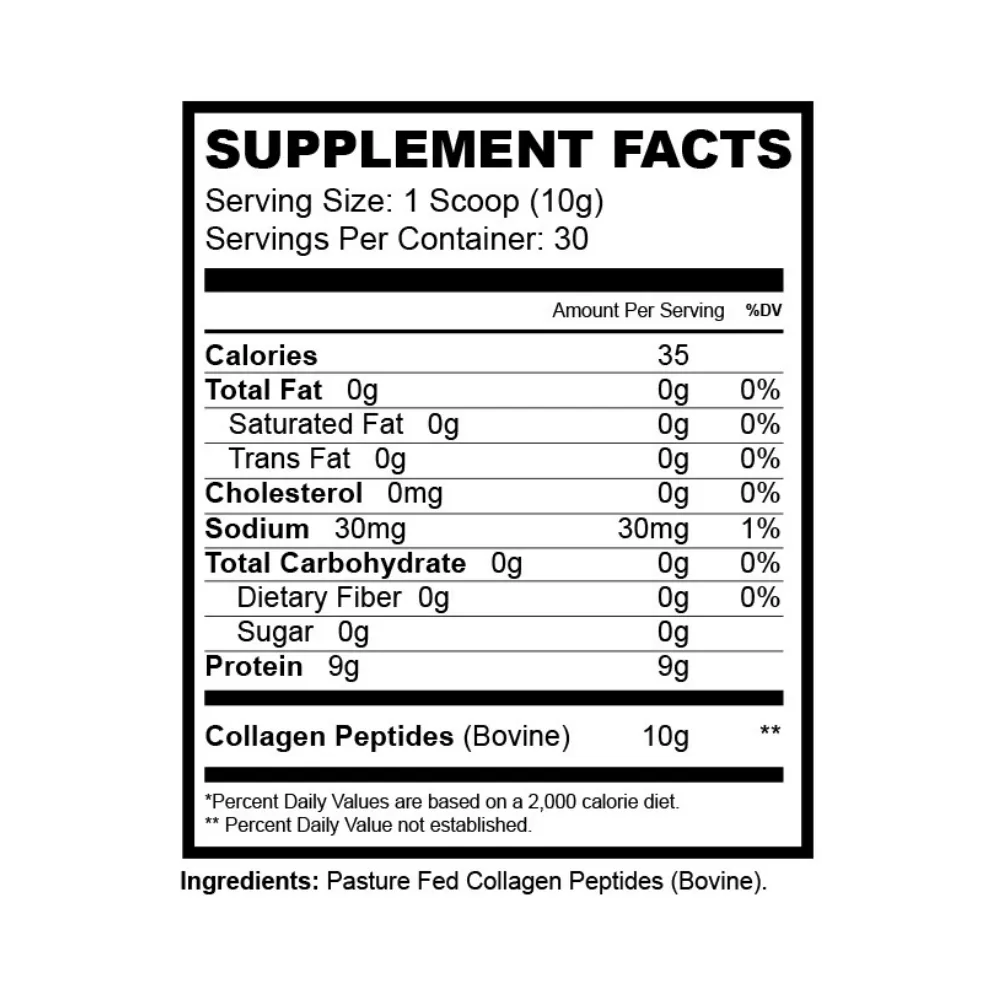 BioHealth Collagen Peptides neutro polvere recupero