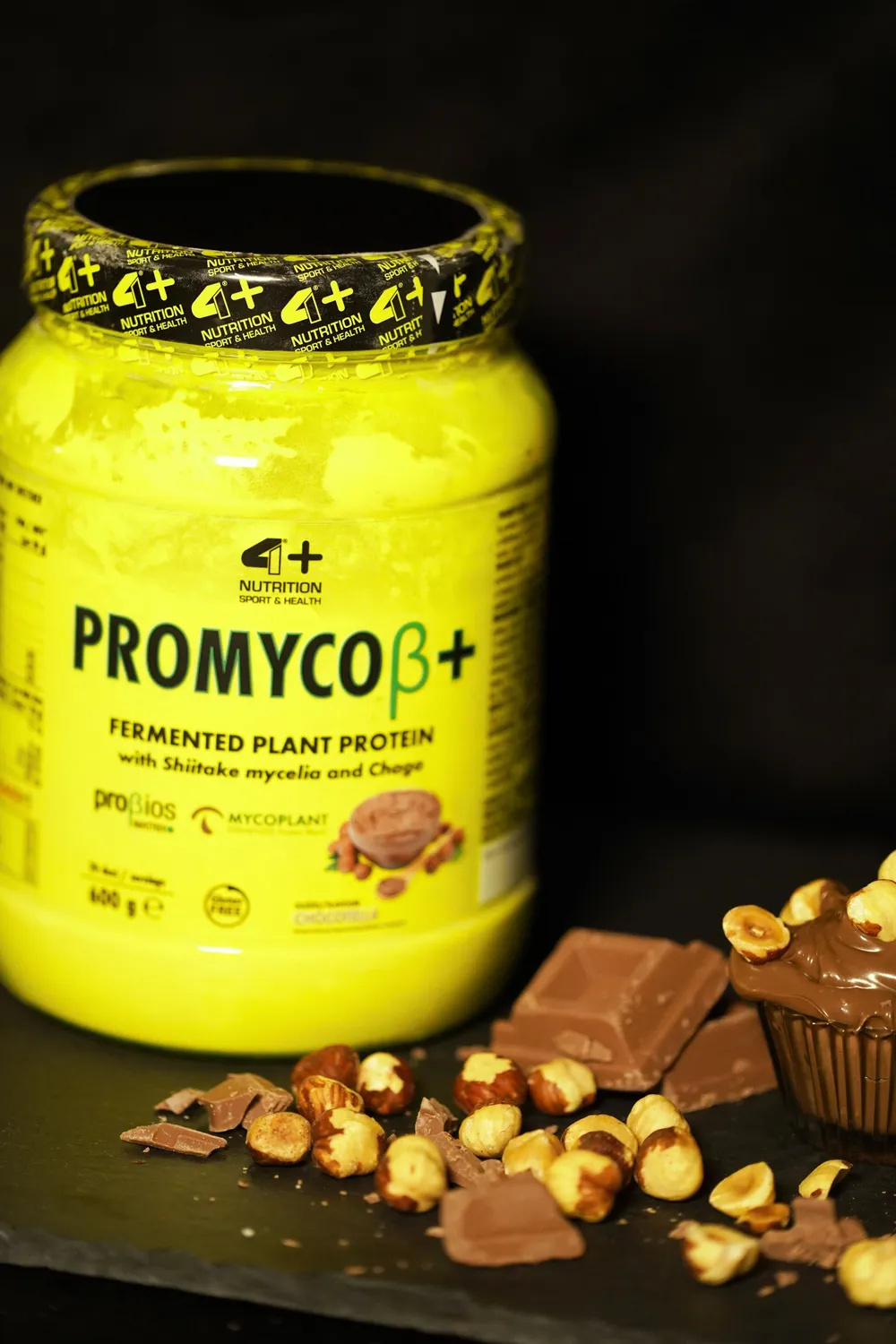 4 Plus Nutrition ProMycoß+ proteine 600 g vegane fermentate