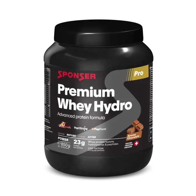 Sponser Premium Whey Hydro proteine whey cioccolato 850 g