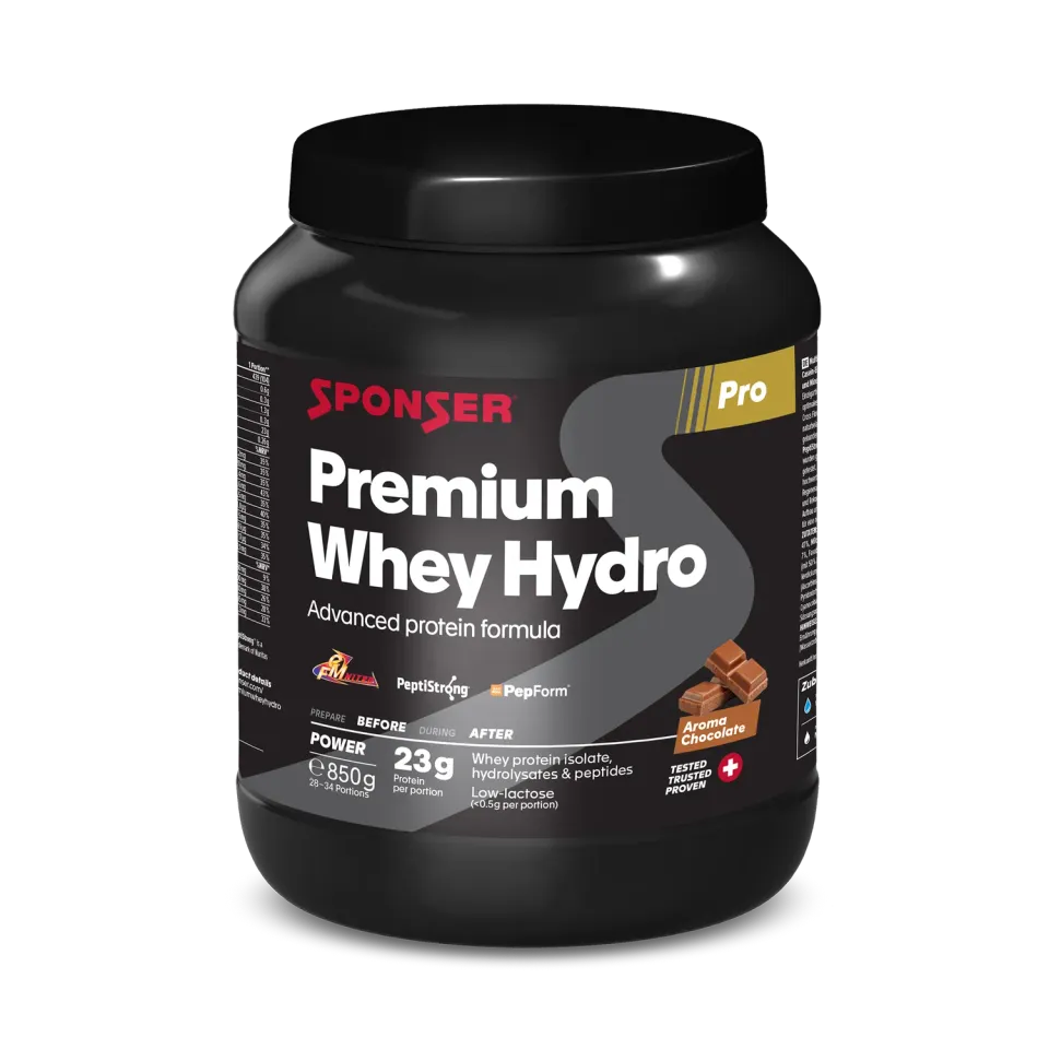 Sponser Premium Whey Hydro proteine whey cioccolato 850 g