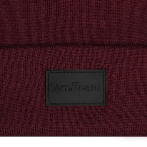 GymBeam Polar Beanie berretto pile Burgundy