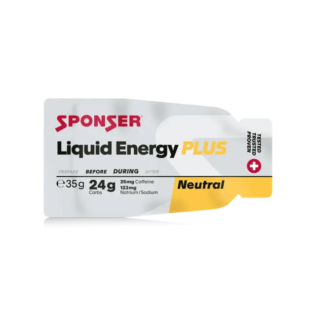 Sponser Liquid Energy Plus gel energetico 35g caffeina