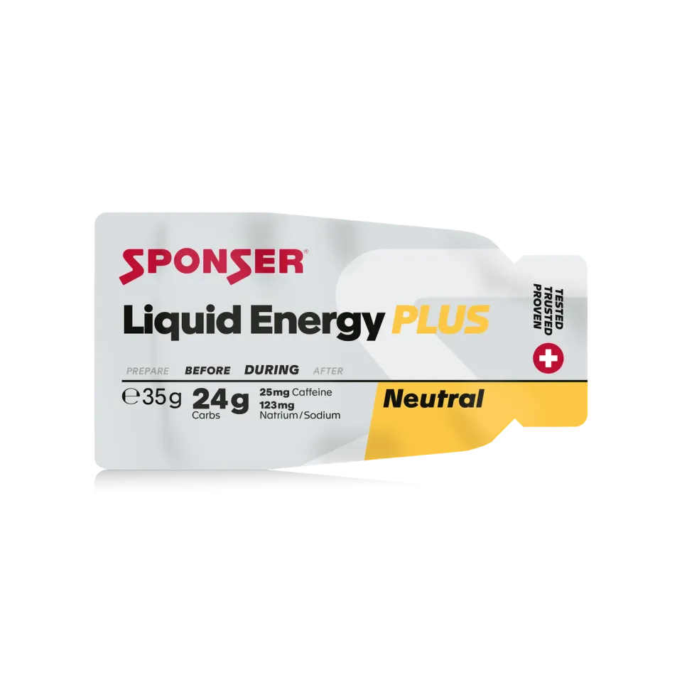 Sponser Liquid Energy Plus gel energetico 35g caffeina