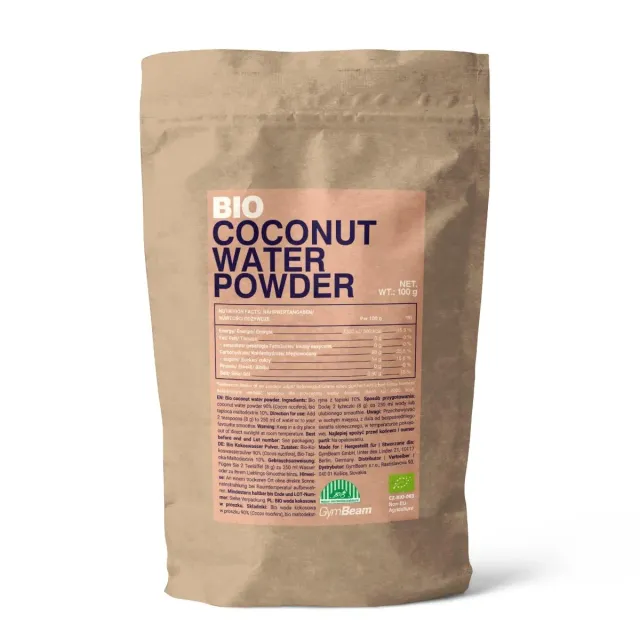 GymBeam Acqua di Cocco BIO polvere 100 g