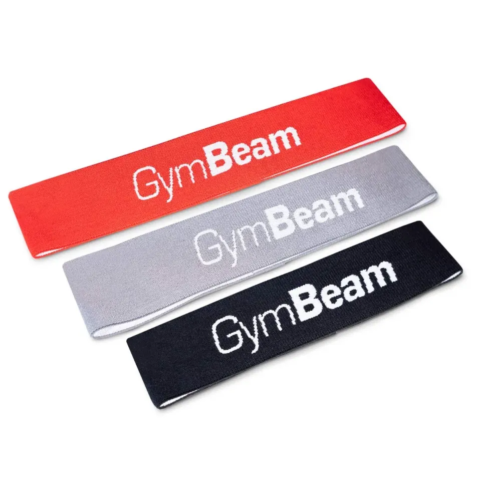 GymBeam Loop Band Set elastici fitness 3 pezzi 0-68 kg