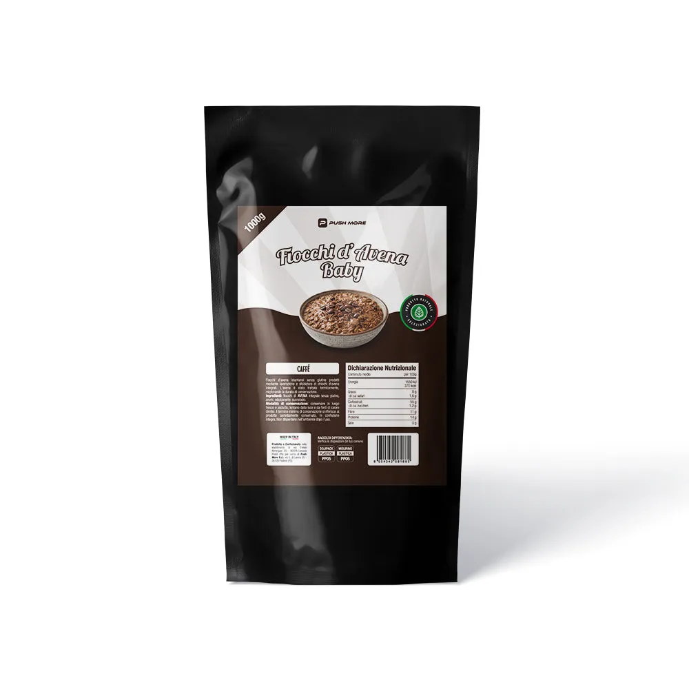 Push More Fiocchi Avena Baby Istantanei 1 kg Ricchi Fibre