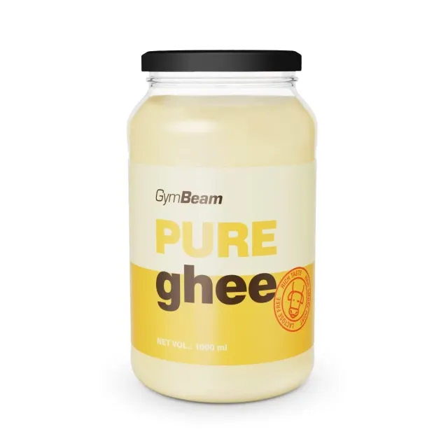 GymBeam Ghee Puro Burro Chiarificato 1000 ml Senza Lattosio
