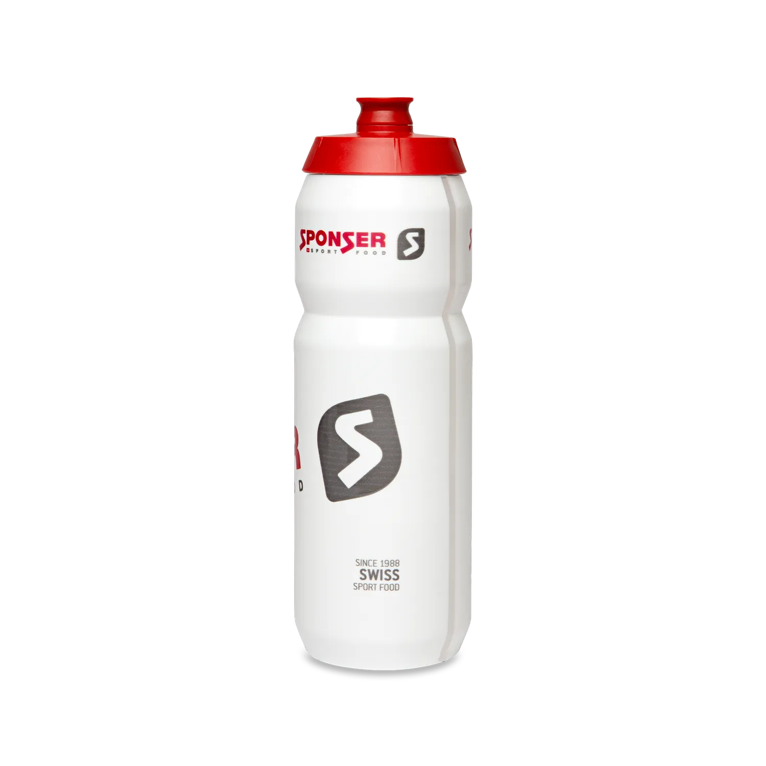 Sponser Pro Bottle borraccia 750 ml bianca rossa leggera