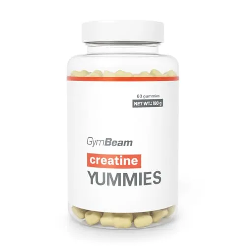 GymBeam Creatine Yummies caramelle gommose ananas 60 pezzi monoidrato