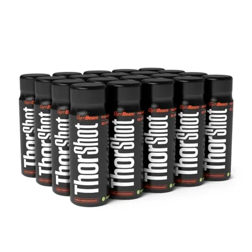 GymBeam Thor Shot Pre-Workout Mela Verde 20x60ml