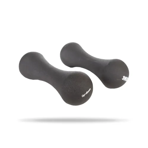 GymBeam Manubri Neoprene 2 x 3 kg antiscivolo