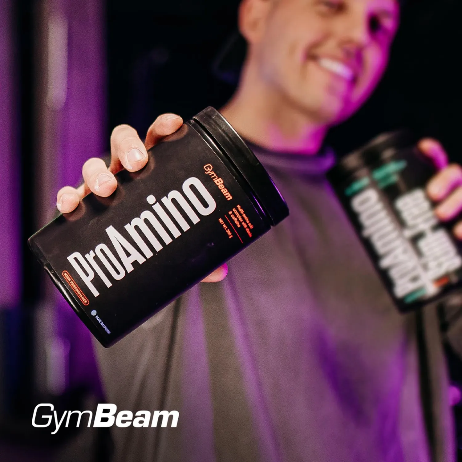 GymBeam ProAmino EAA polvere 390 g arancia energia