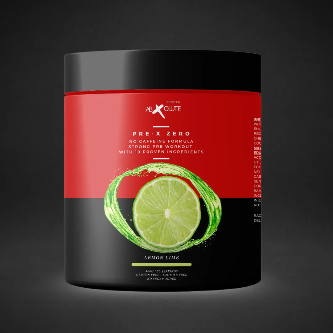 Abxolute Pre-X Zero Pre-Workout Arancia 400g senza caffeina