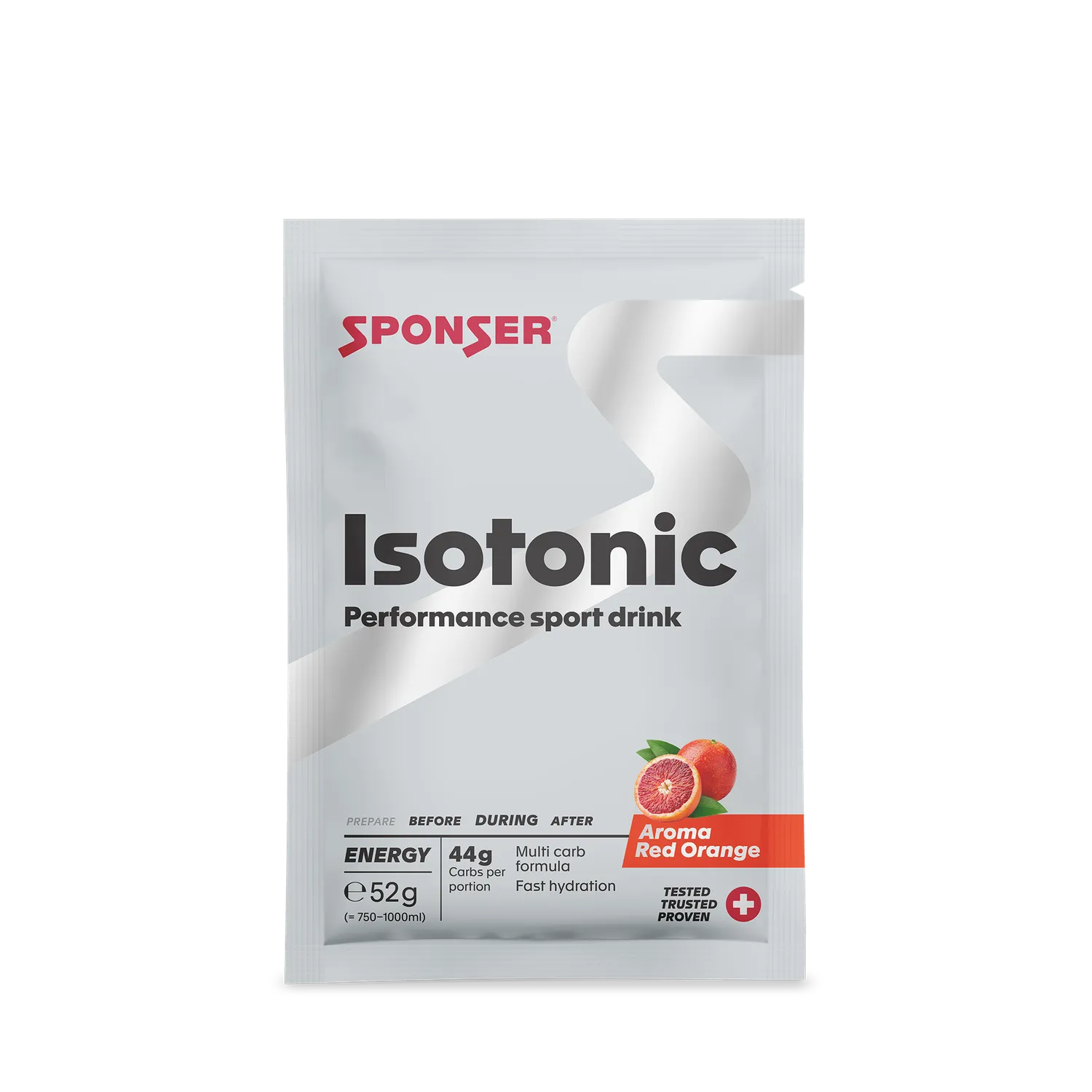 Sponser Isotonic bevanda isotonica arancia rossa 52 g monodose