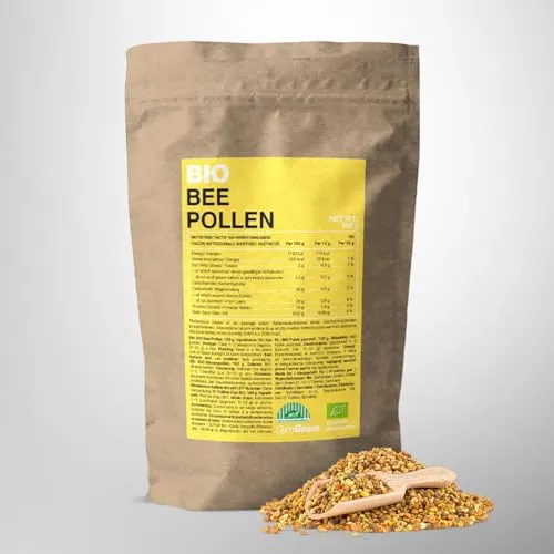 GymBeam Polline d'Api BIO granuli 100 g superfood proteico