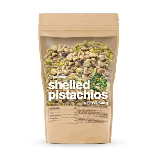 GymBeam Pistacchi Sgusciati 500 g crudi non salati