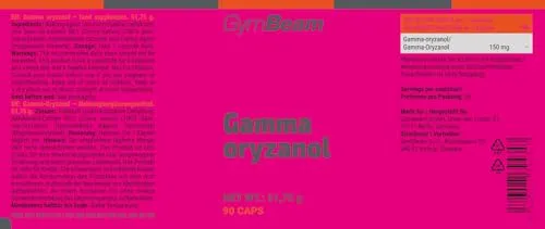 GymBeam Gamma Orizanolo 150mg capsule 90 cps bulk