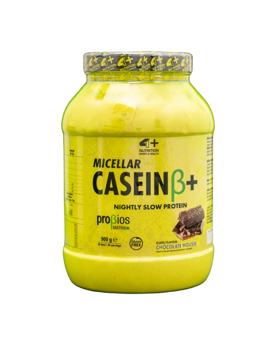 4 Plus Nutrition Micellar Caseinß+ caseina 900 g notturna