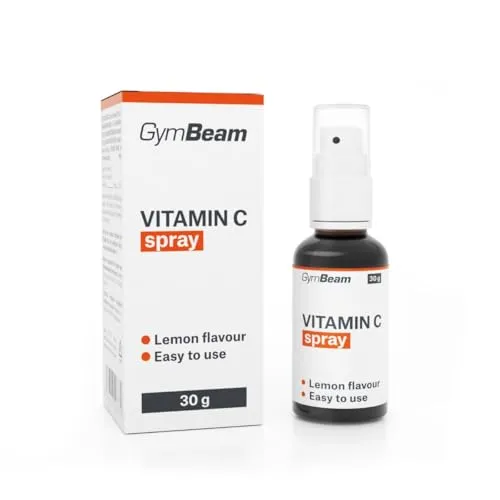 GymBeam Vitamina C Spray integratore limone vegano assorbimento rapido