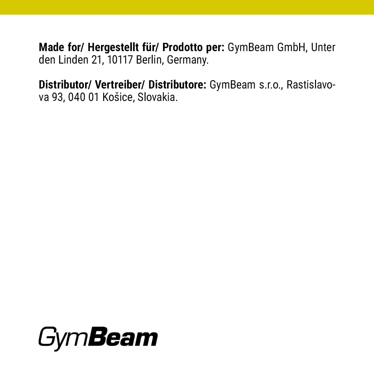 GymBeam Gomma di Xantano polvere 5 x 100 g