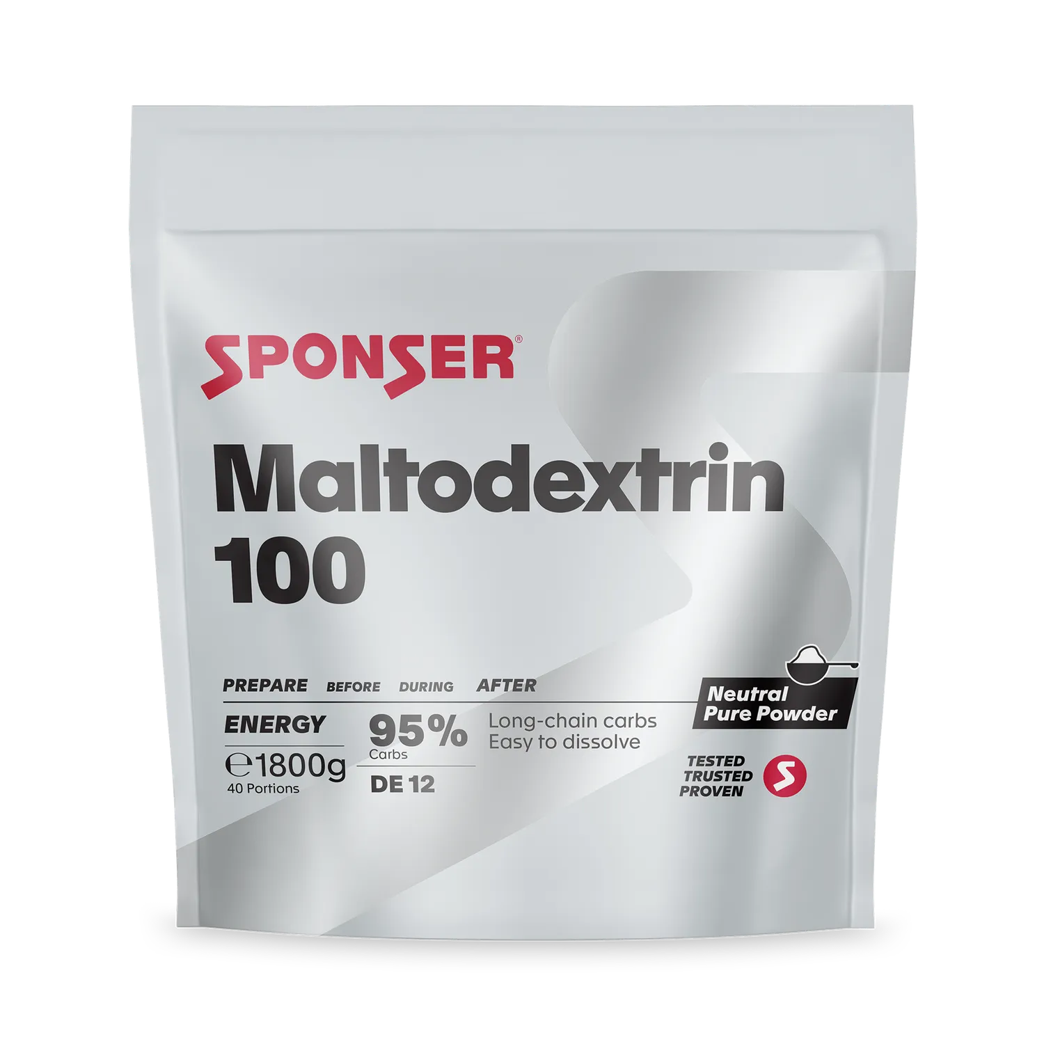 Sponser Maltodextrin 100 maltodestrine neutre 900 g vegane