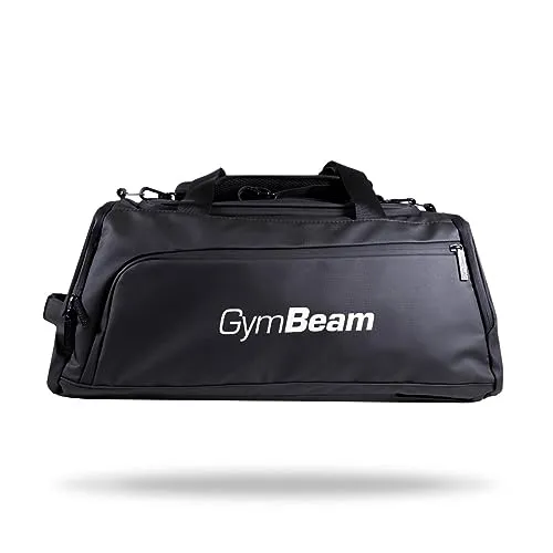 GymBeam Gymbag 2 in 1 Borsone Palestra 42L Nero con PC