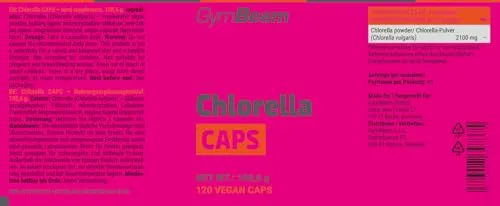 GymBeam Clorella CAPS Capsule 120 cps 2100 mg