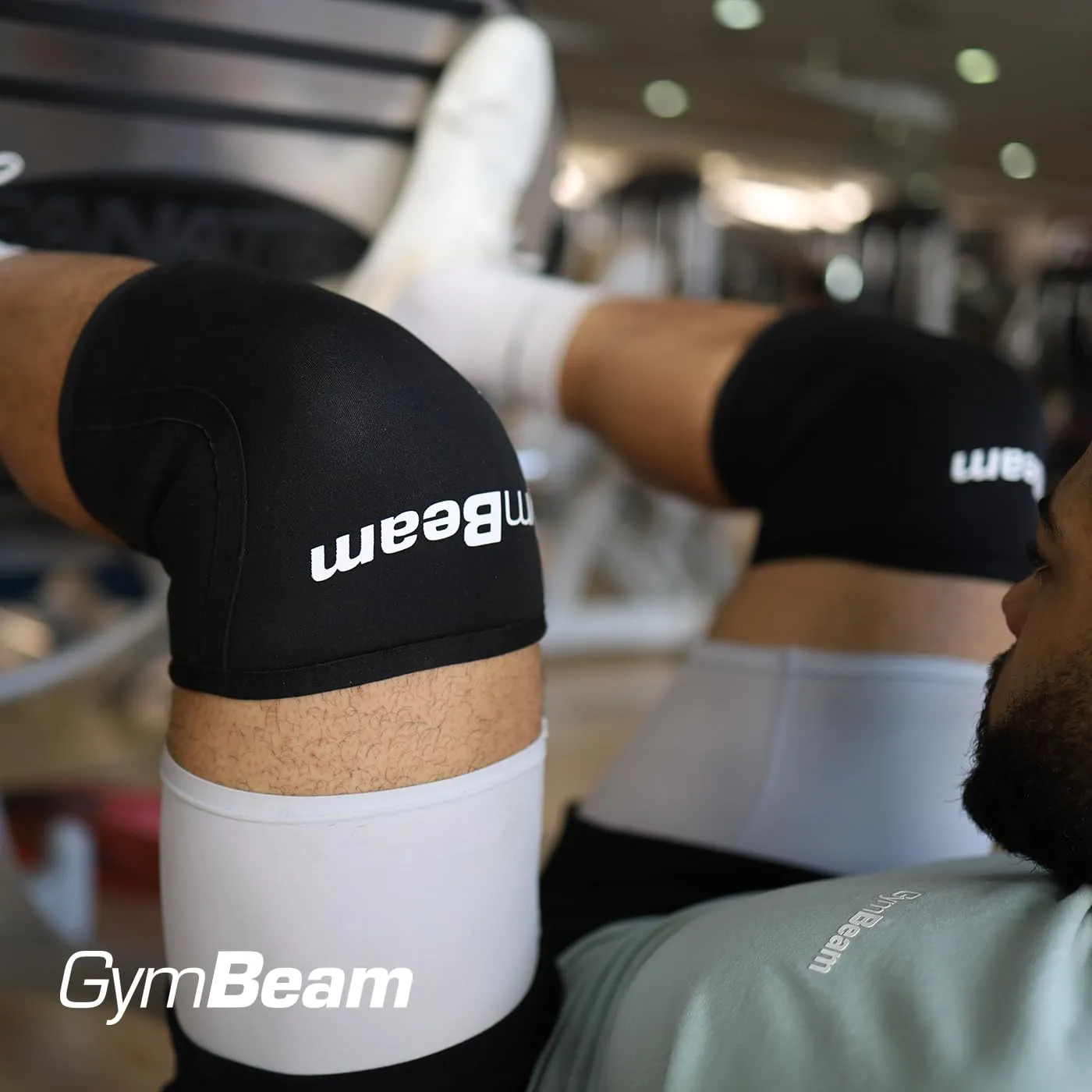 GymBeam Conquer ginocchiere neoprene 2 pz palestra
