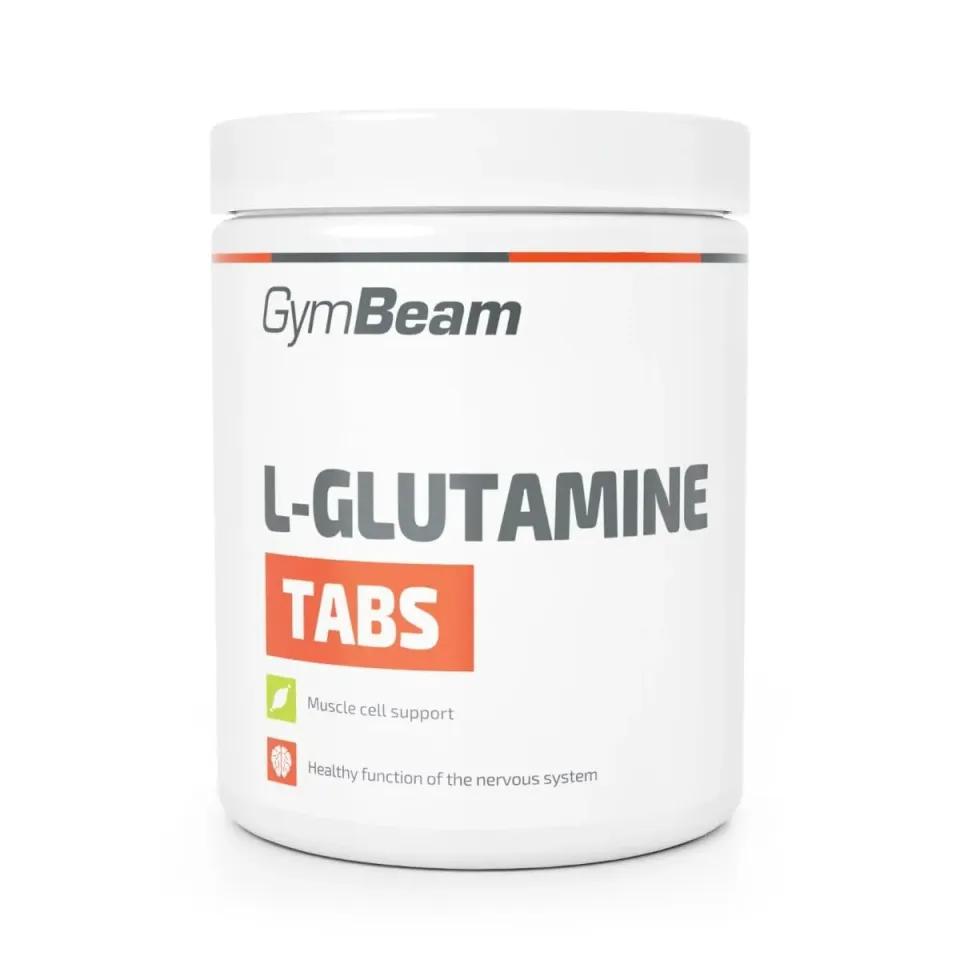 GymBeam L-Glutammina 1000 mg compresse recupero vegano