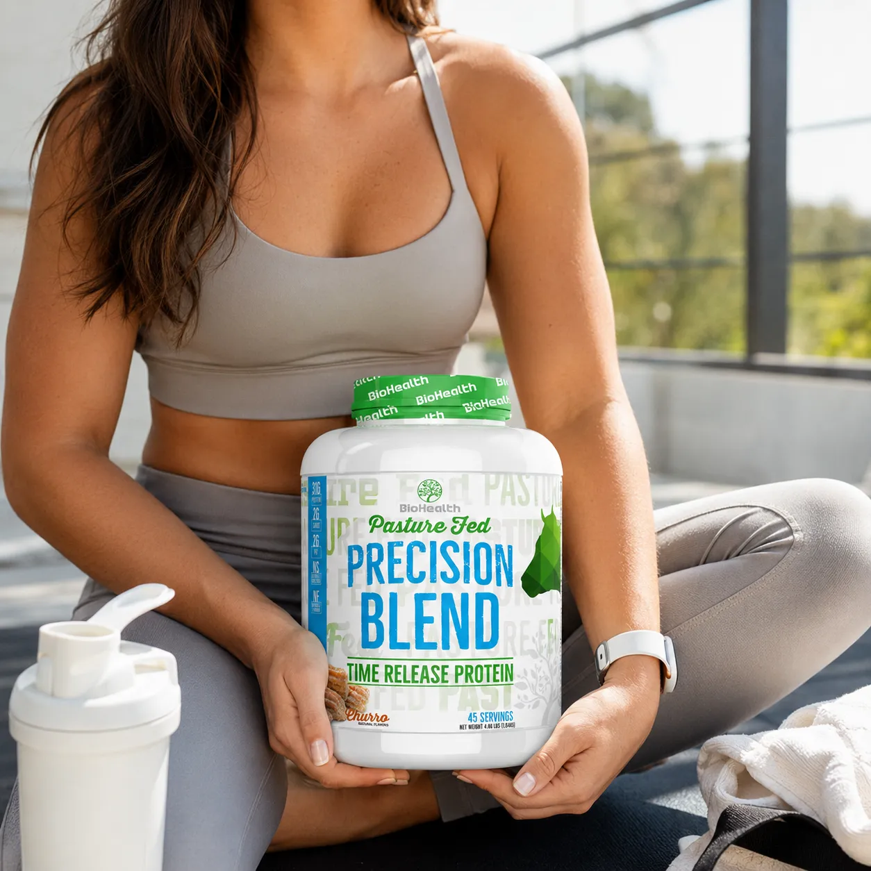 BioHealth Precision Blend proteine vaniglia 2 lb isolate