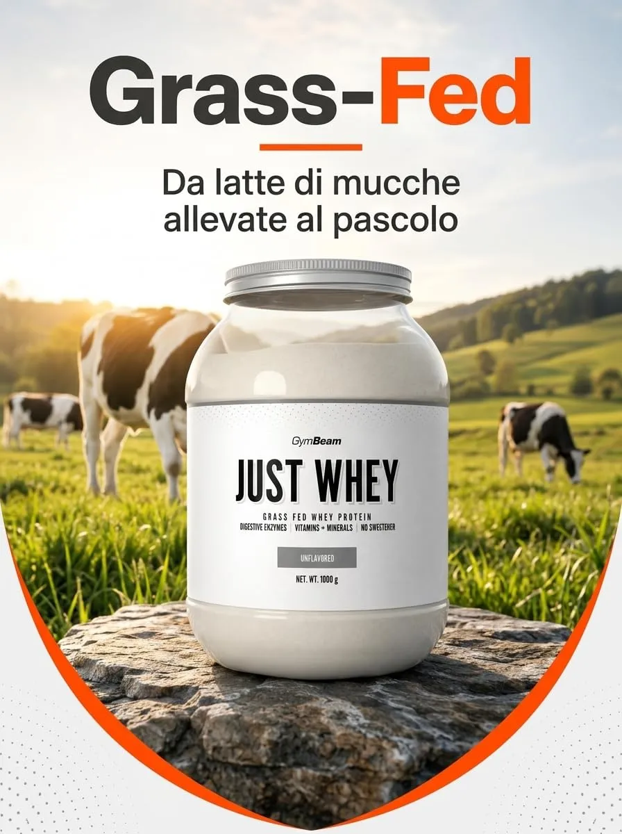 GymBeam Just Whey proteine 1000 g caramello salato