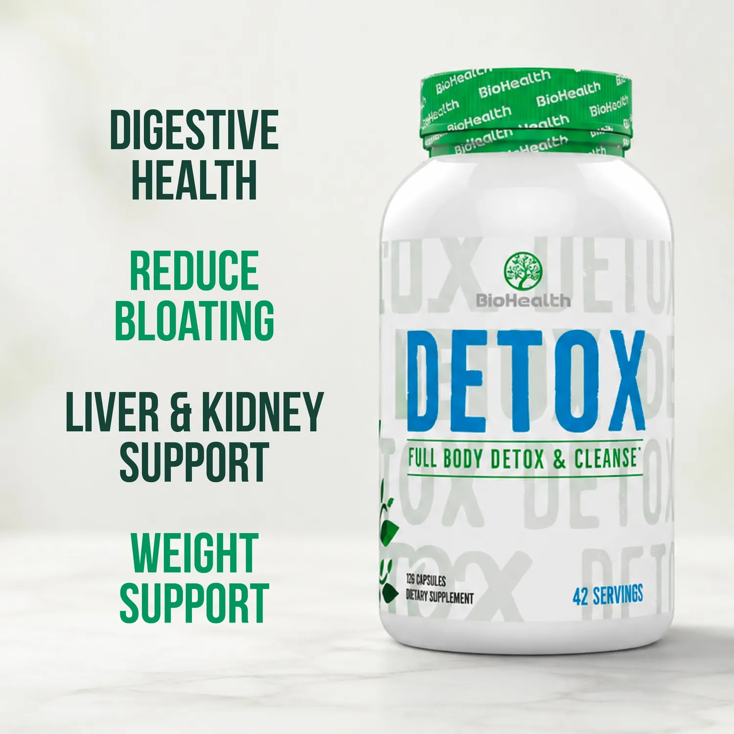 BioHealth Detox capsule detox corpo intero antigonfiore